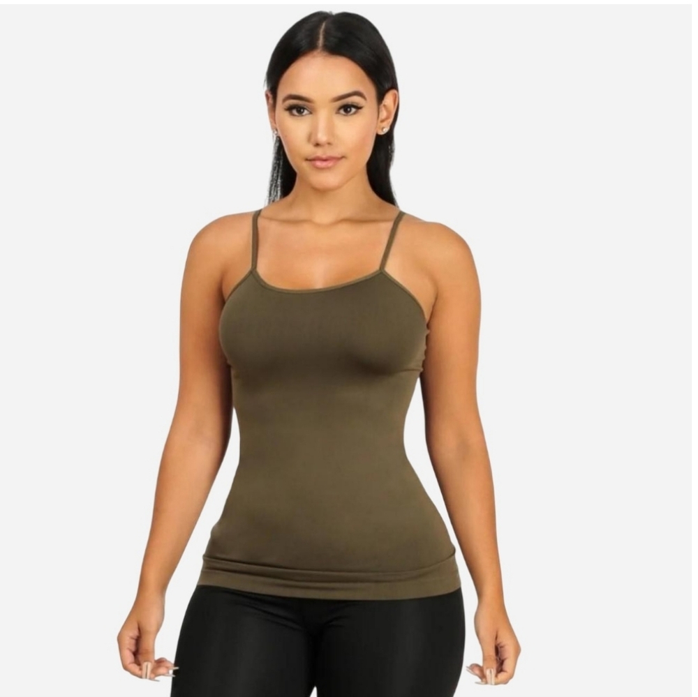 Mocha Brown Tank Top